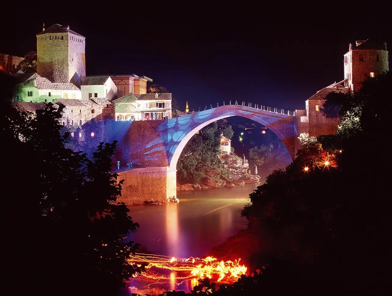 Alte Brücke von Mostar – Auswandern nach Bosnien und Herzegowina