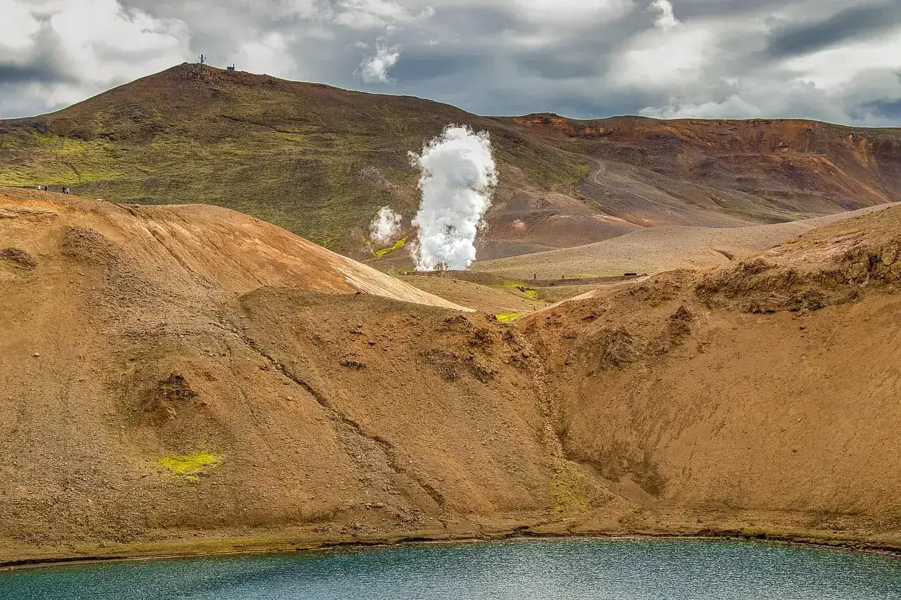 Landschaft bei Reykjavik in Island – Auswandern nach Island