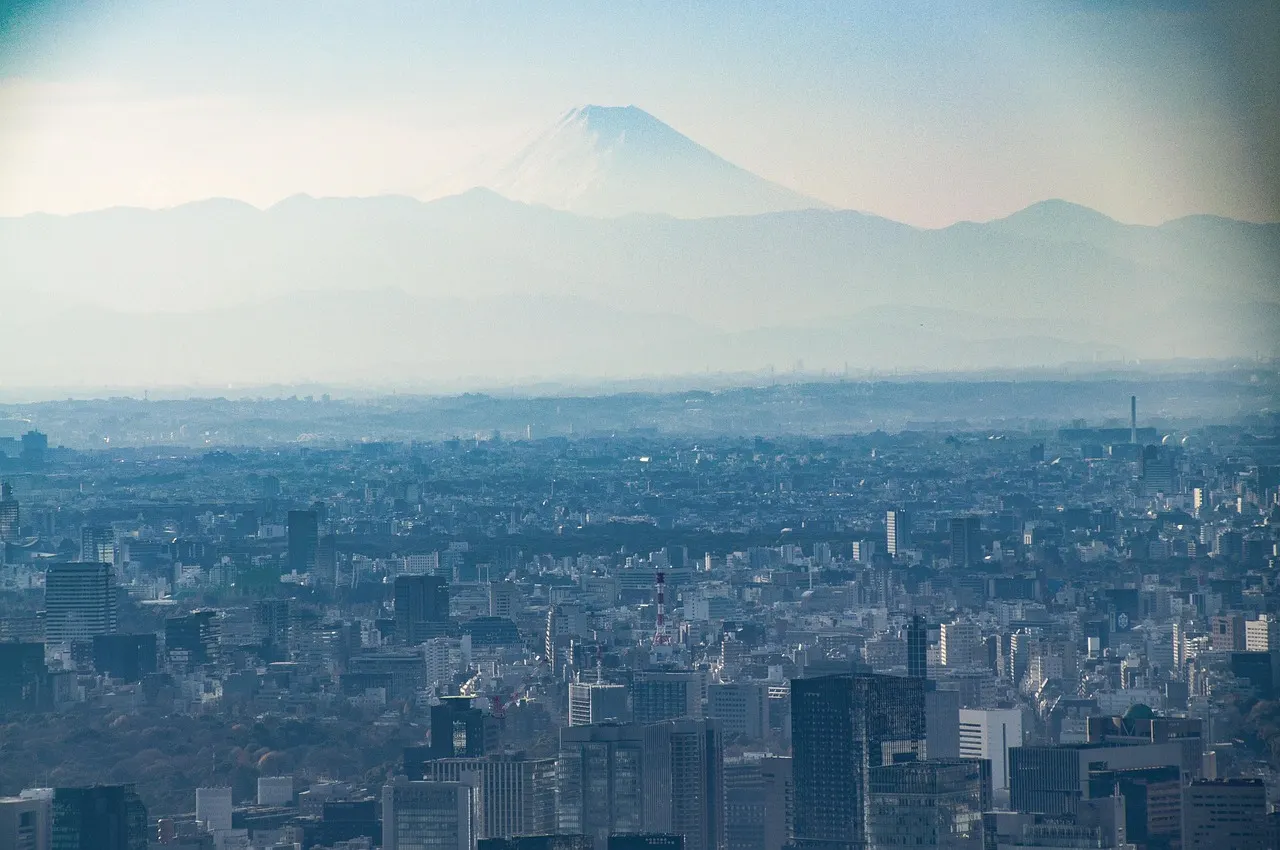 Skyline von Tokio – Auswandern nach Japan
