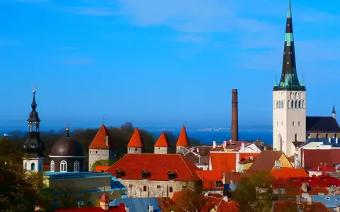 Mittelalterliche Altstadt von Tallinn – Auswandern nach Estland