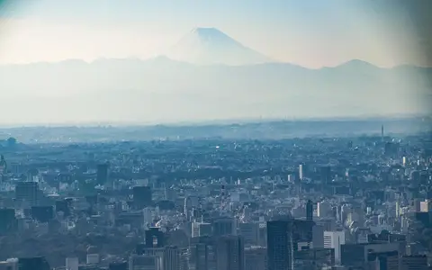 Skyline von Tokio – Auswandern nach Japan