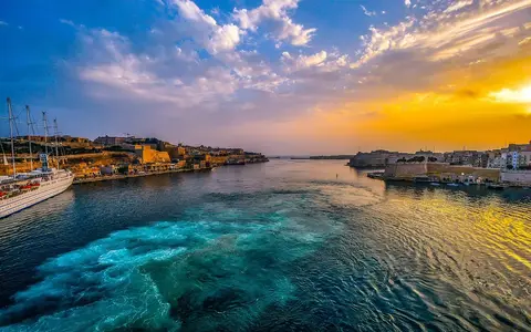 Hafen von Valletta – Auswandern nach Malta