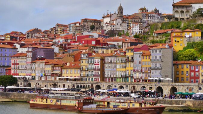 Promenade in Porto, Portugal